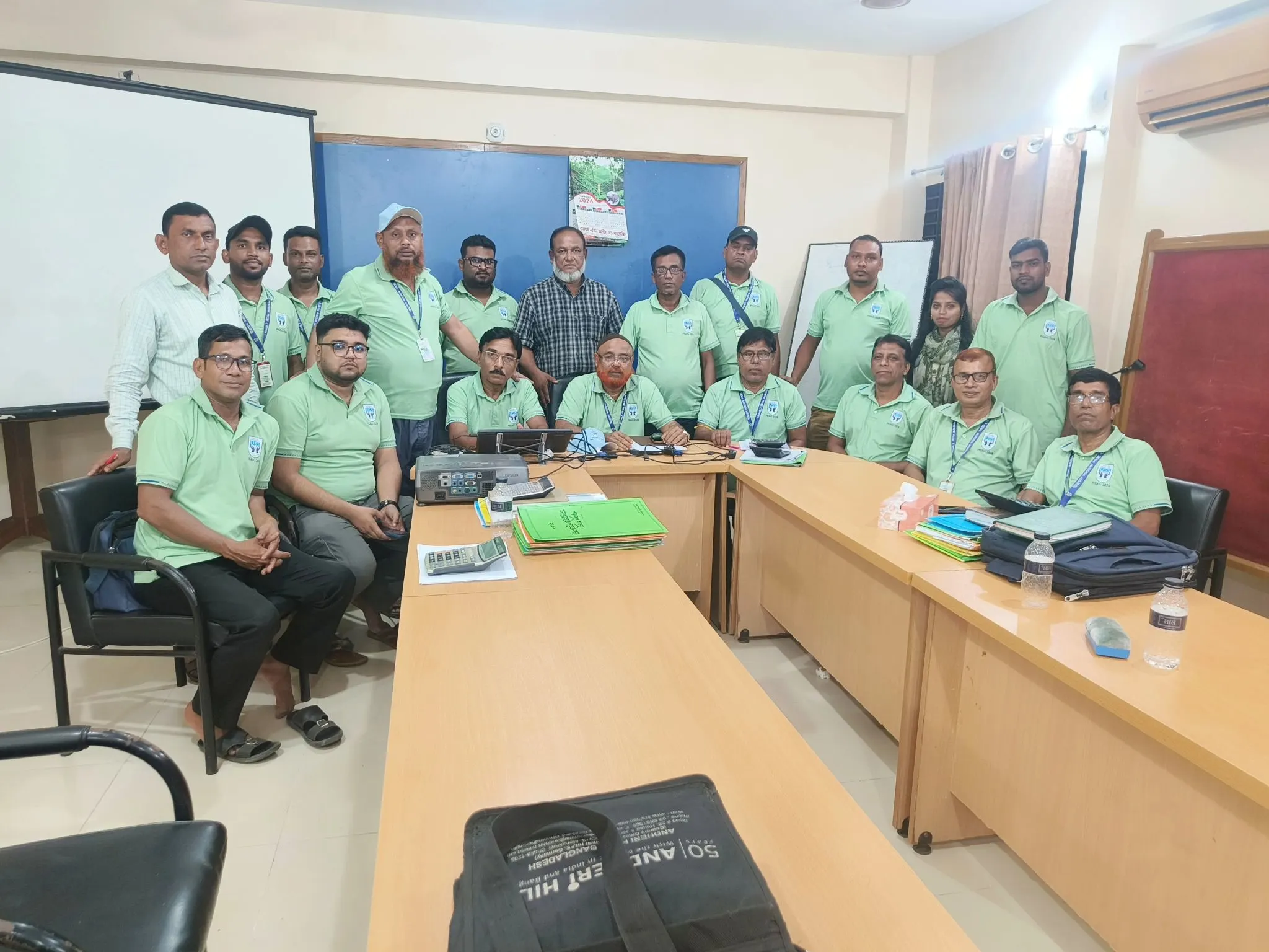 USS technical planning and team meeting