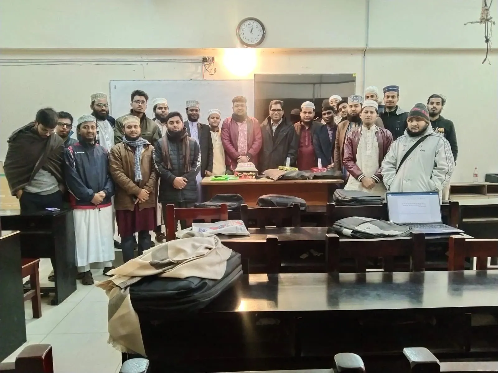 Batch 150: Al-Hadith and Islamic Studies students training session photo