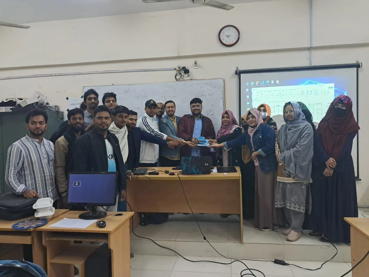 Batch 187: Al-Fiqh and Law students training session photo