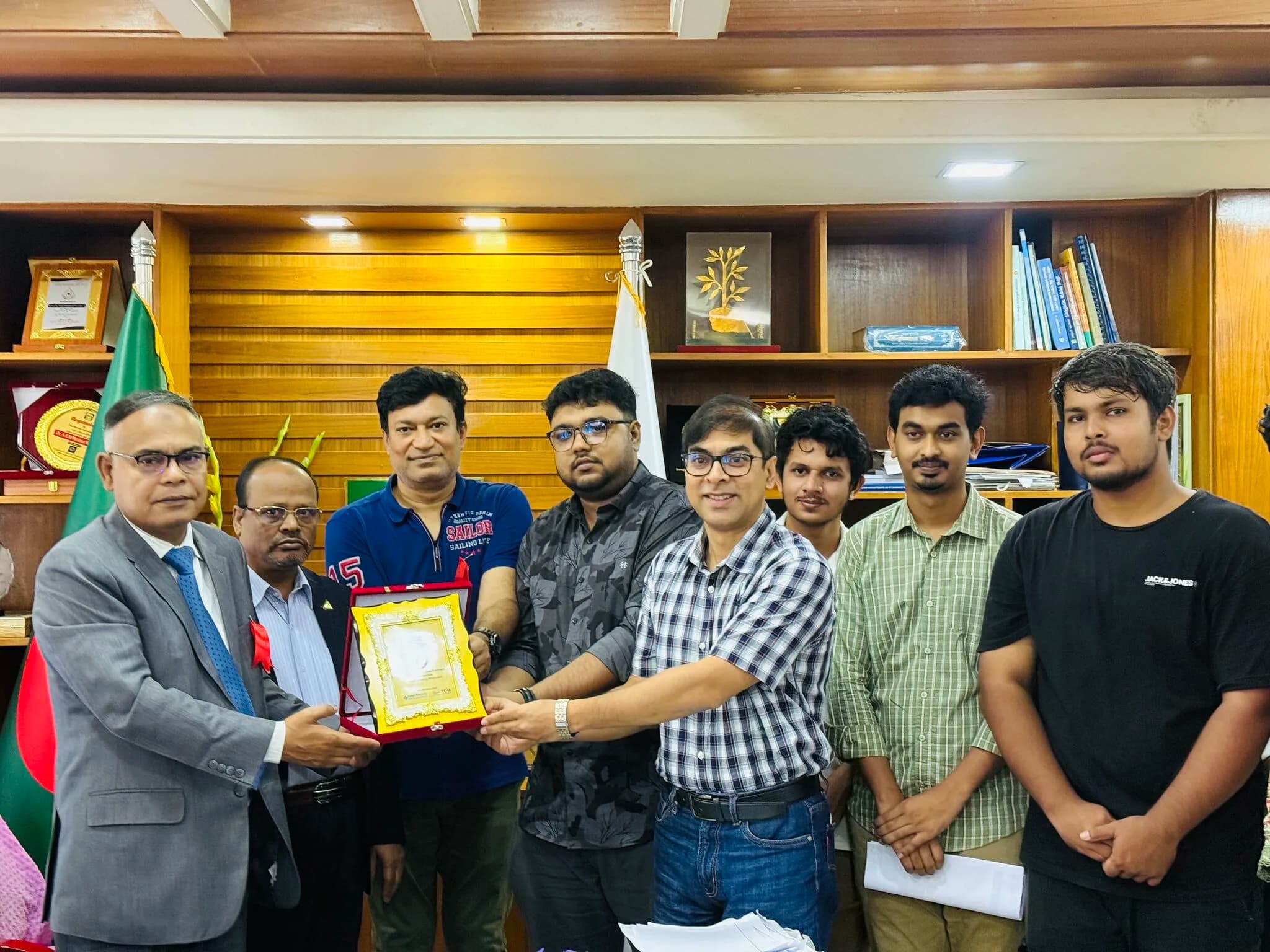 IEEE IU SB Executive Committee meeting with Vice Chancellor