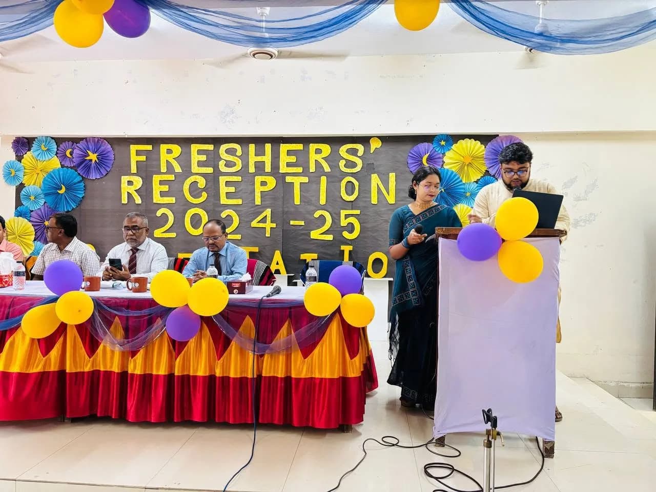 Hosting Freshers Reception 2025