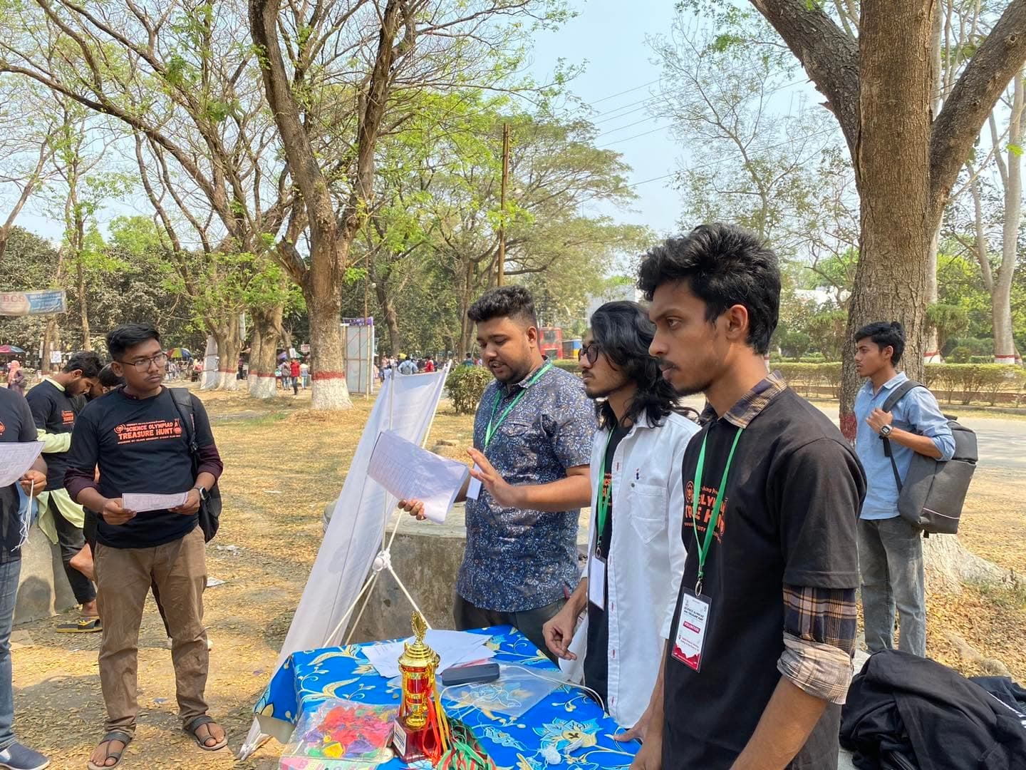 Directing Treasure Hunt at Intra-University Science Fest