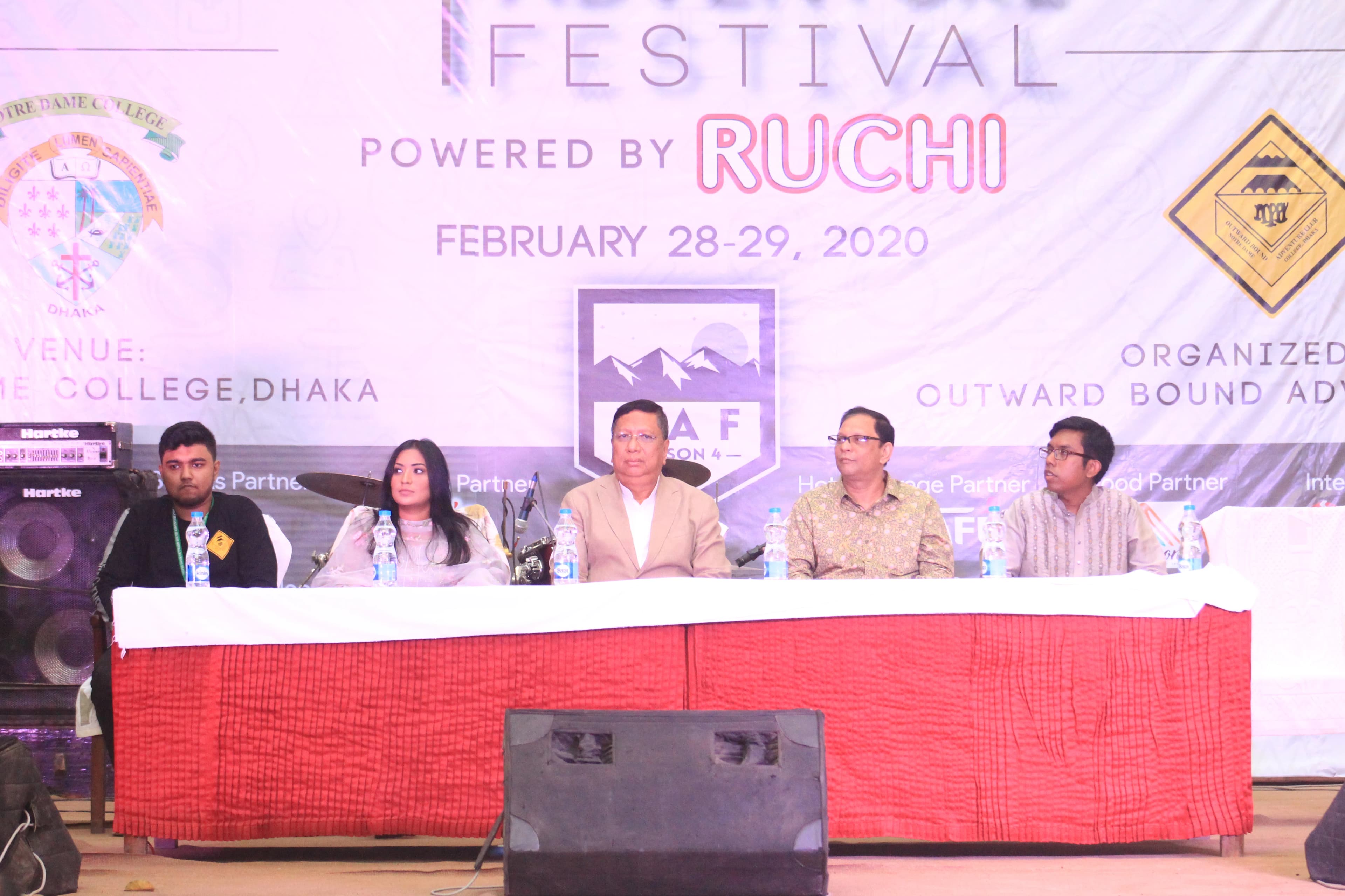 Chairing the 4th National Adventure Festival Closing Ceremony