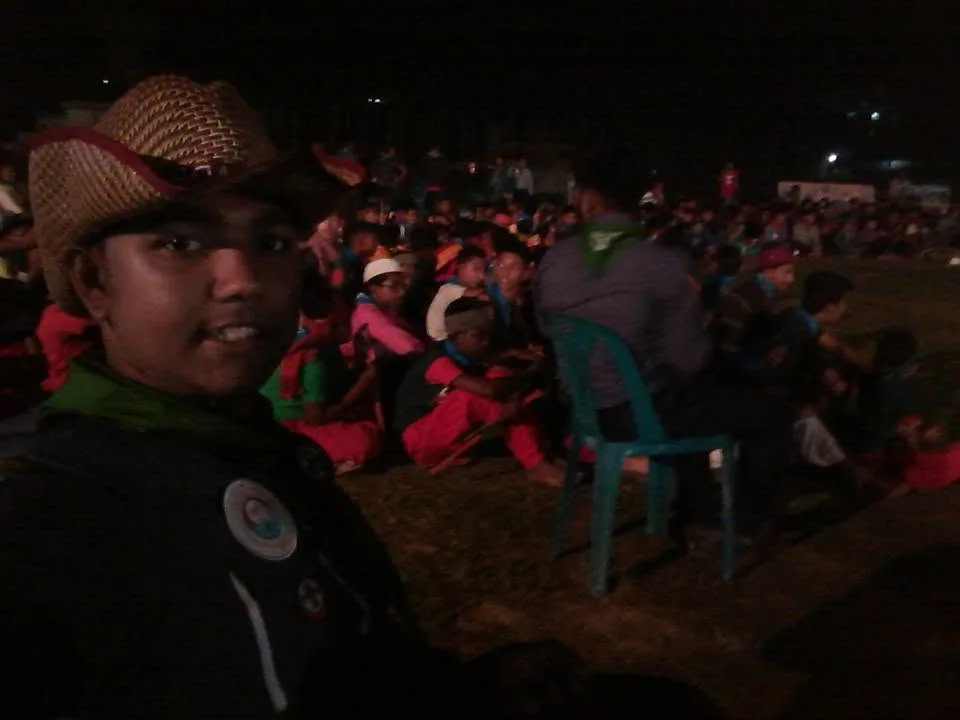 Camp Fire Night at the 5th District Scout Camp (2017)