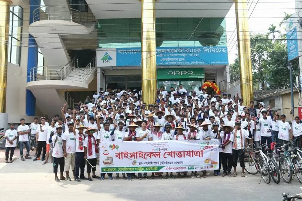 Pohela Boishakh Ride (2017) Group Photo