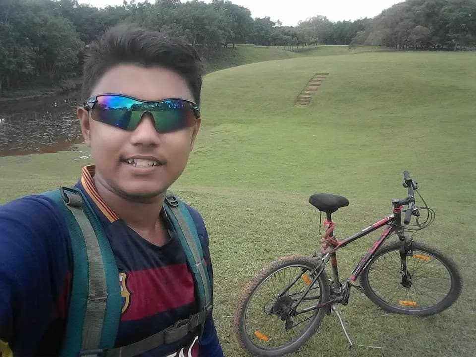 Cycling Ride to Shamshernagar Golf Course (8 October 2016)