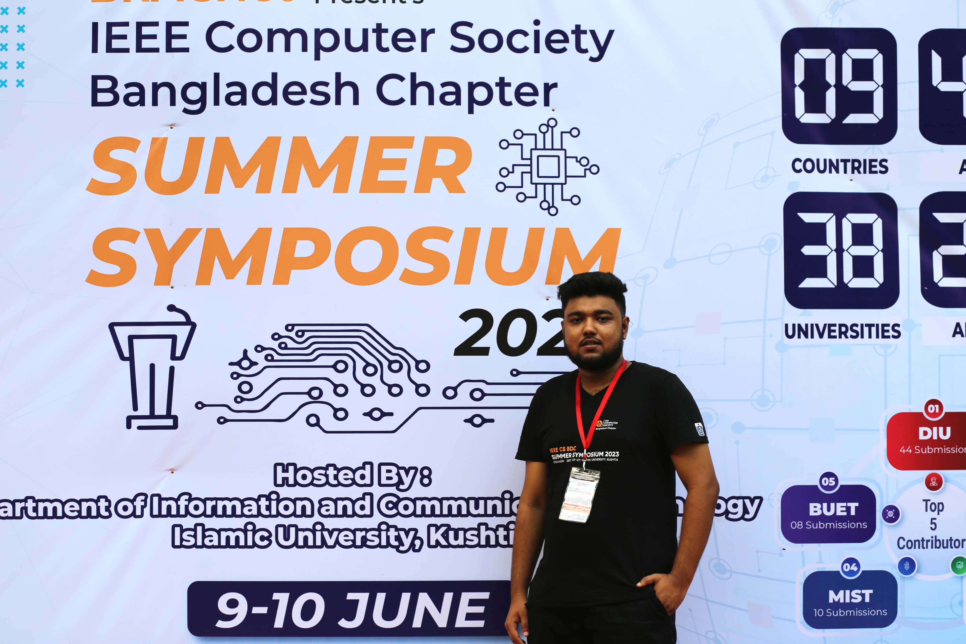 IEEE CS BDC Summer Symposium 2023 Stage Photo