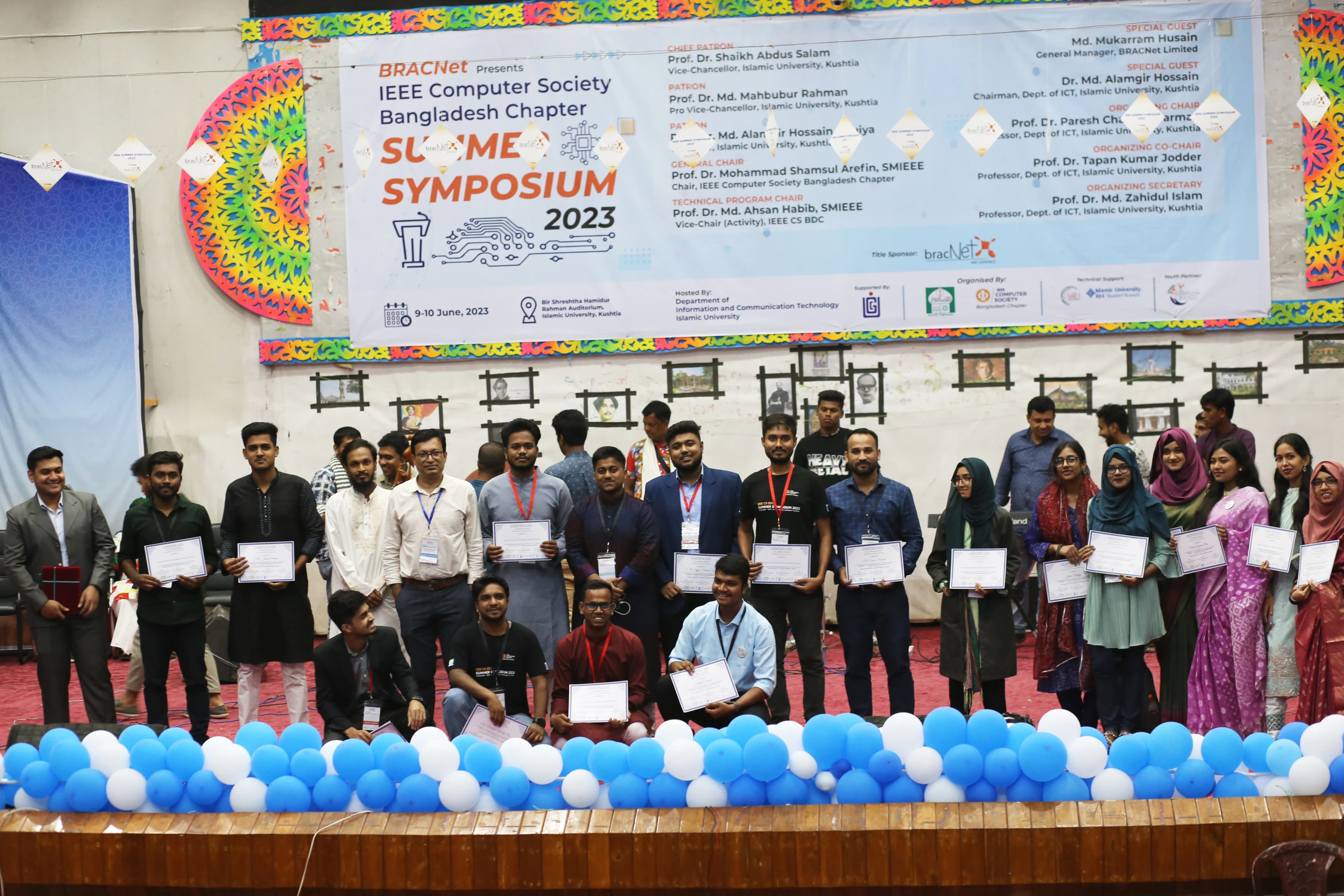 Volunteers Group Photo - IEEE CS BDC Summer Symposium 2023